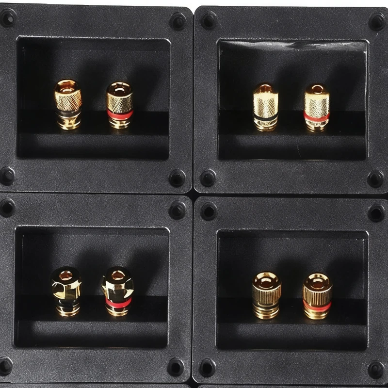 2pcs/lot The Two Speakers Connect The Box with The Box Opening 53mm with 500 Columns