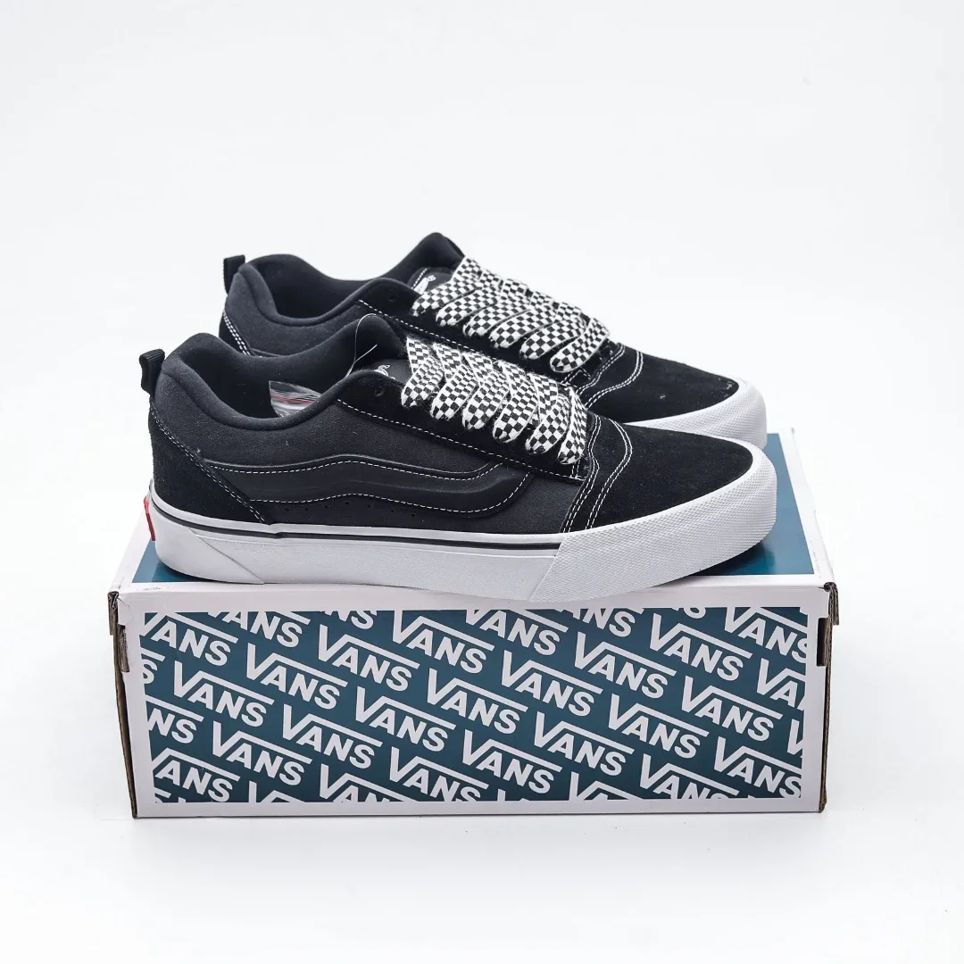 Vans Knu-Skool VR3 LX Original Vans Low Shoes Men Women Sneakers Knu Skool Unisex Skateboarding Shoes Casual Running Shoes