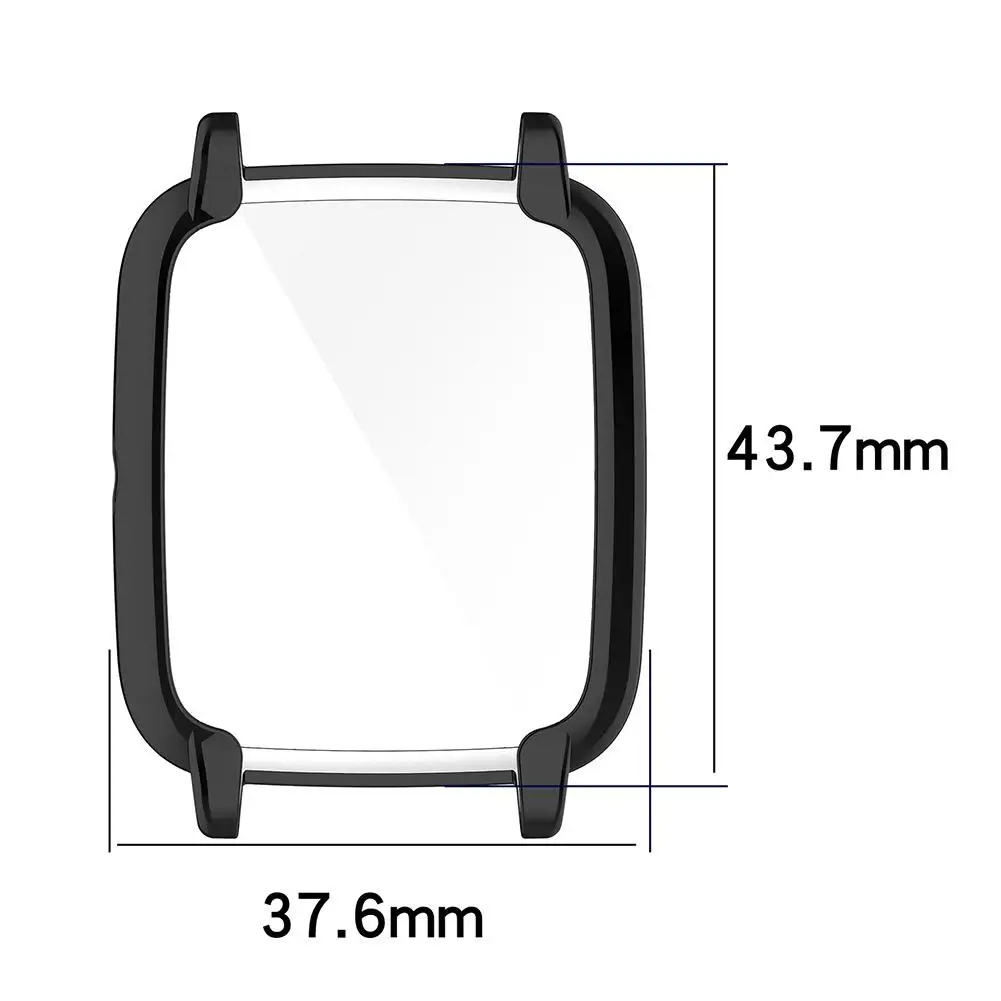 1 pces assista frame 1.3-inch tela assista caso escudo protetor protetor resistente a riscos ip68 compatível para id205l/sw021