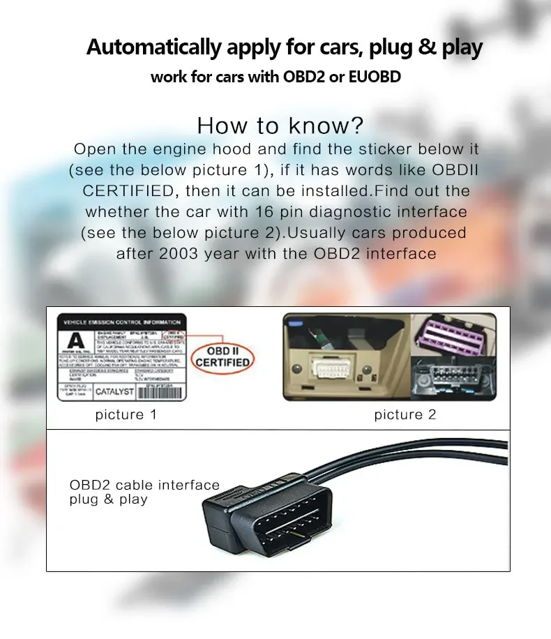Auto Head-Up-Display RPM Tachometer A8 OBD HUD Head-up-Display Tachometer mit Geschwindigkeitswarnung Auto Elektronik Zubehör – Detail 27