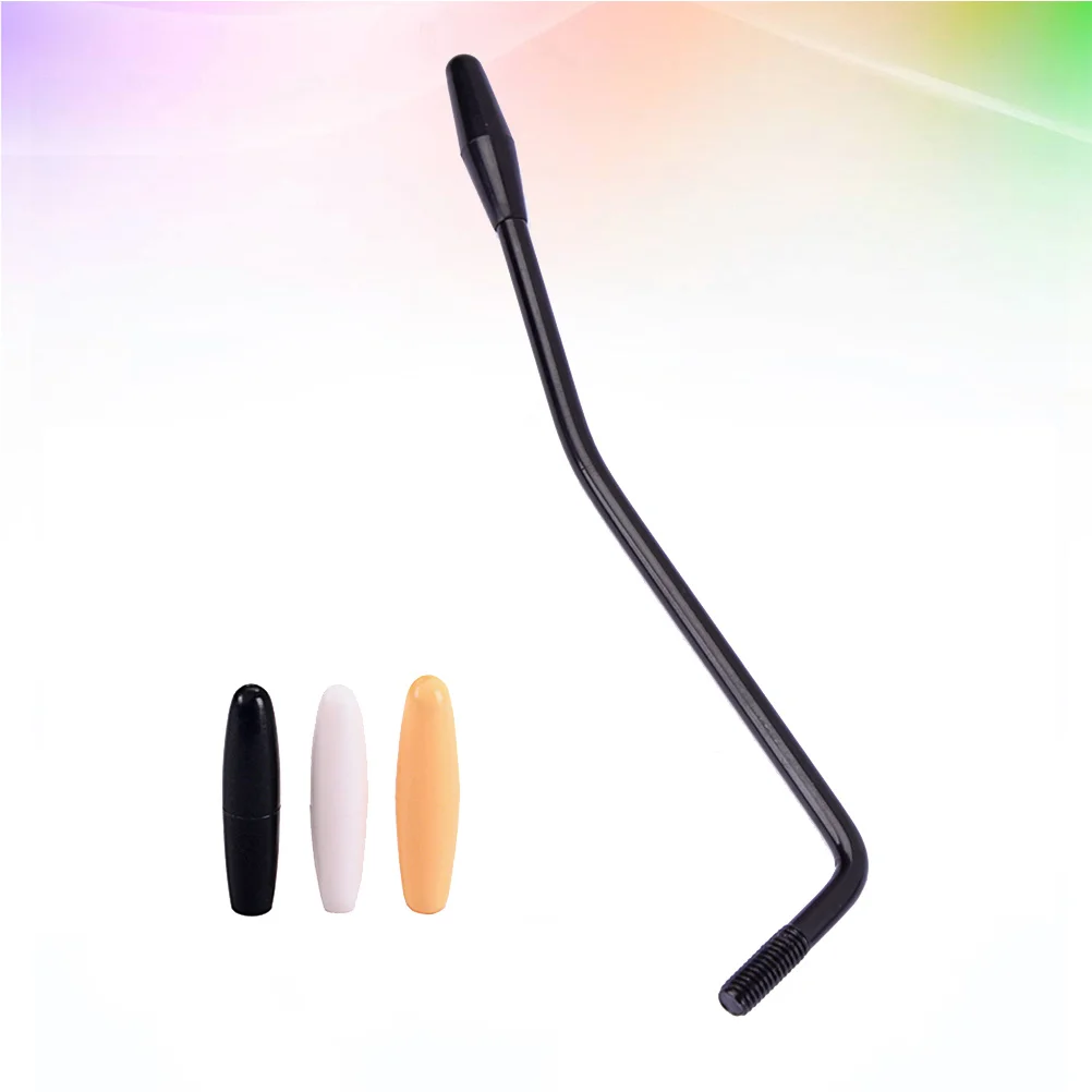 

Guitar Tremolo Arm 6mm Thread Golden Single Tremolo Whammy Bar Arm Guitar Parts Replacement with 3 Tips