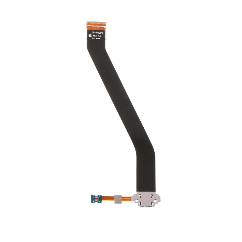 USB Charging Port Connector Microphone Charging Flex Cable for Galaxy Tab 3 P5200 P5210