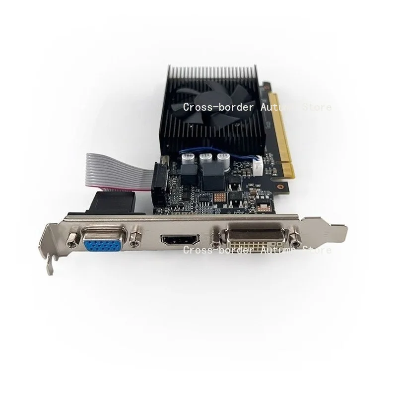 GT610 1G graphics card 2G knife  4GFOR  half-height small chassis 710 computer graphics GT730 bright machine card G210