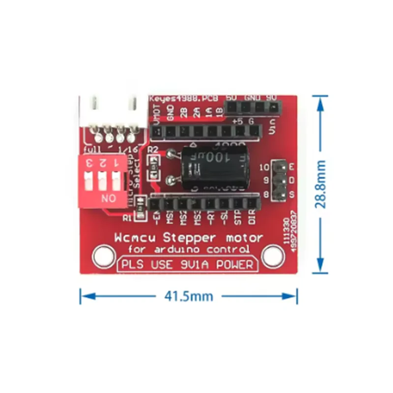 Плата-расширения-драйвера-шагового-двигателя-42-drv8825-a4988-модуль-защиты-управления-3d-принтером-для-arduino-uno-r3-ramps14-комплект-«сделай-сам»-один