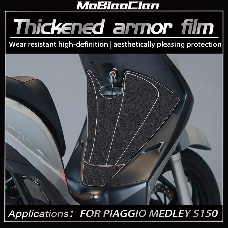 

Для PIAGGIO MEDLEY S150 2022, утолщенные защитные наклейки для мотоцикла, противоизносные аксессуары для модификации тела