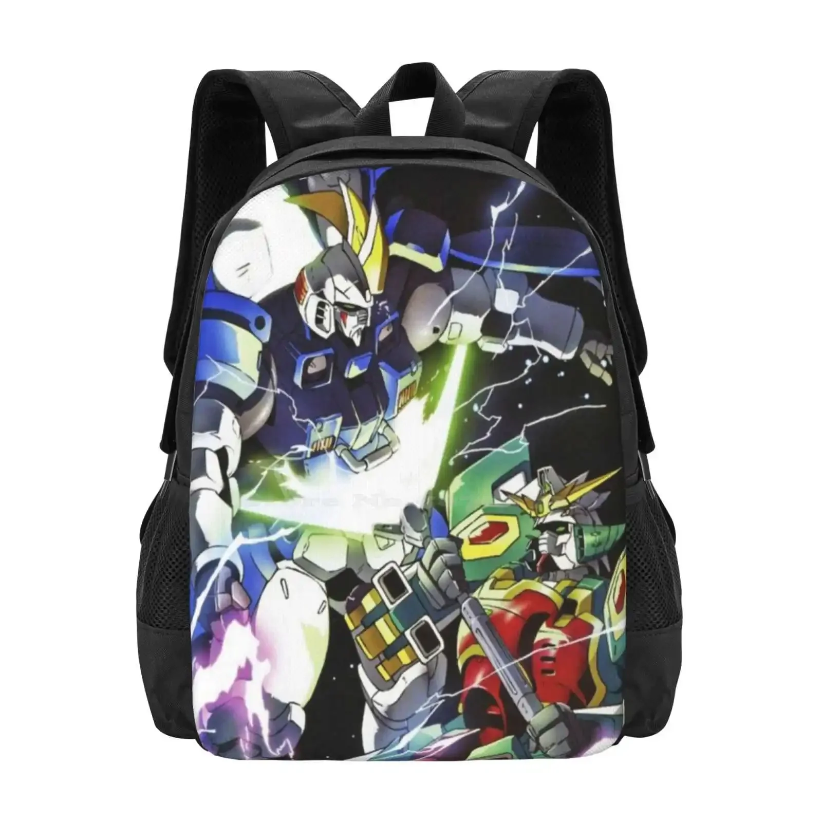 

W 20 Backpack For Student School Laptop Travel Bag Hakucat Cute Colorful Japan Anime 90s Classic Anime Cartoon
