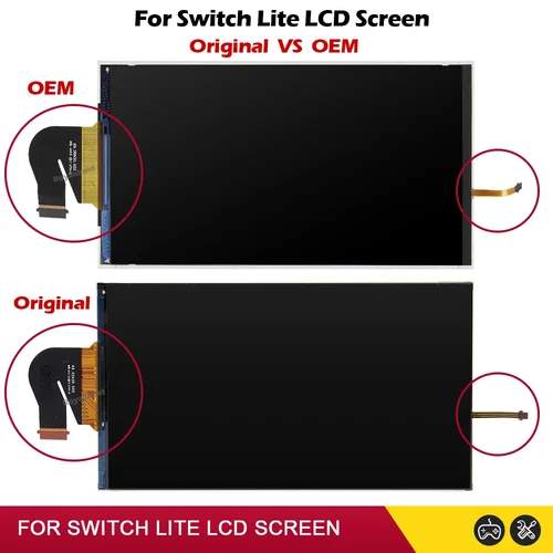 LCD de repuesto Original/OEM para Nintendo Switch Lite, digitalizador de pantalla LCD, nuevo para accesorios de consola Switch Lite NS