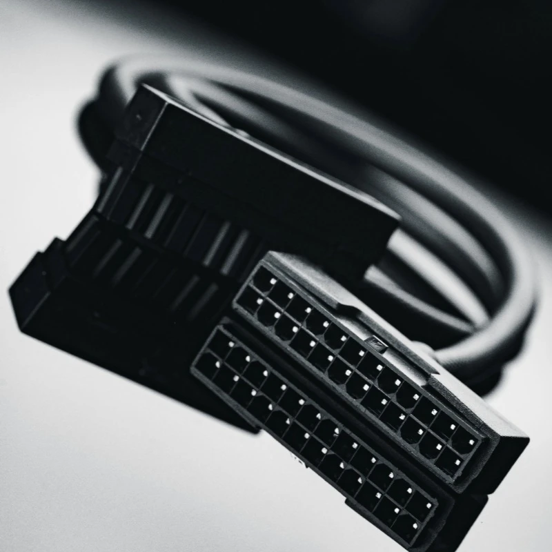 

Computer Power Extension Cable ATX24PIN Main Board Extension Cable Aijs One-line Extension Cable 6 sold