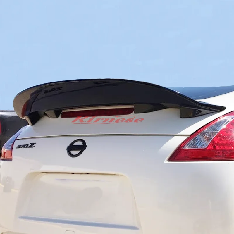 For Nissan 370Z Z34 Carbon Fiber Trunk Wing 09 onwards AJT3 Style Car Styling Rear Spoiler 2009-2017