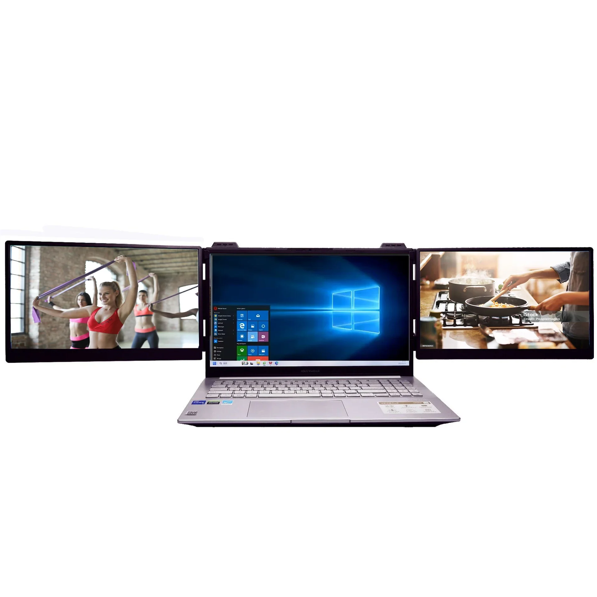 

2024 New Trend 13.3 14 15.6 Inch 1080P Laptop Extender Dual Screen Folding Screen Display Triple Portable For Laptop