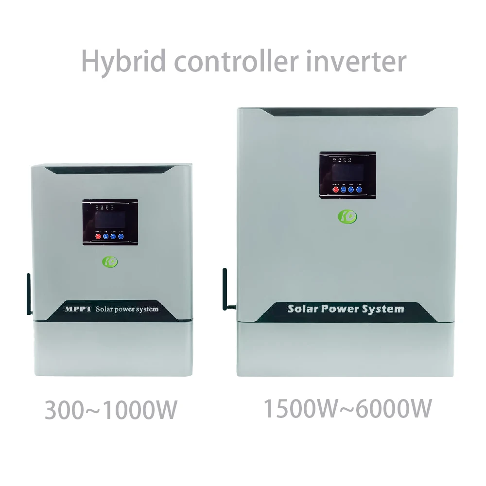 48V 96V 5000W Hybrid Solar Controller Inverter For PV System Pure Sine Wave Off Grid System With Built-in Mppt Charge Controller
