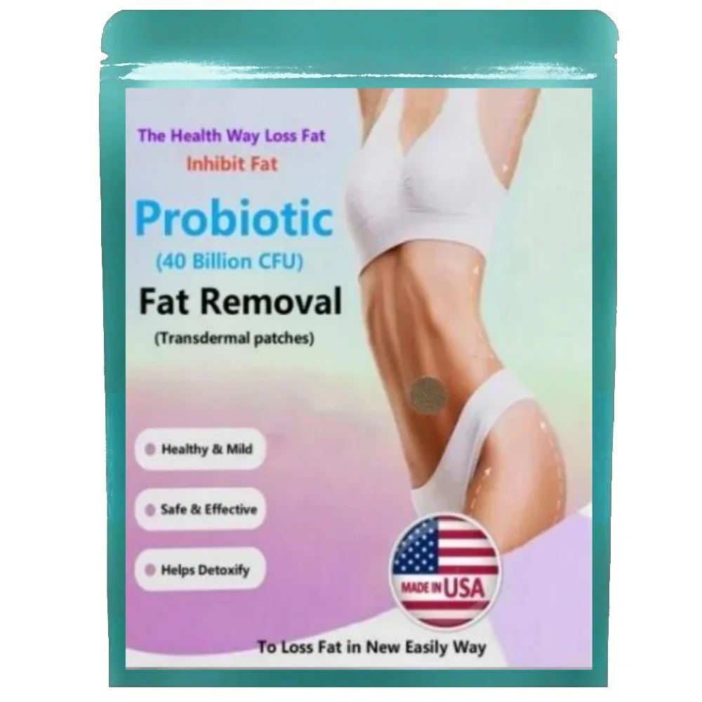 Powerful Fast Slimming Weight Loss Fat Burner Slim Lose Stomach Burning Navel Burn 100% Work Hot, 32 Transdermal Patches/bag