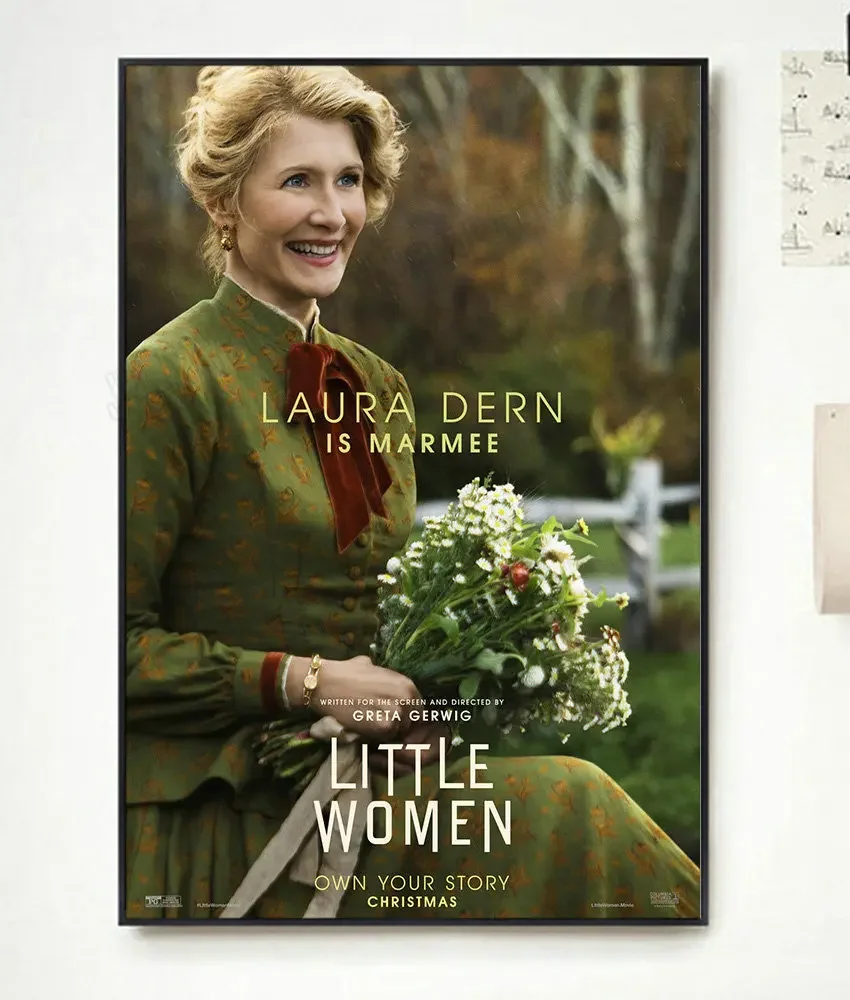 NP050 Little Women Movie 3 Classic Film Fashion Trend Beautiful home Art Decor Silk Poster Wall Sticker Deco Gift