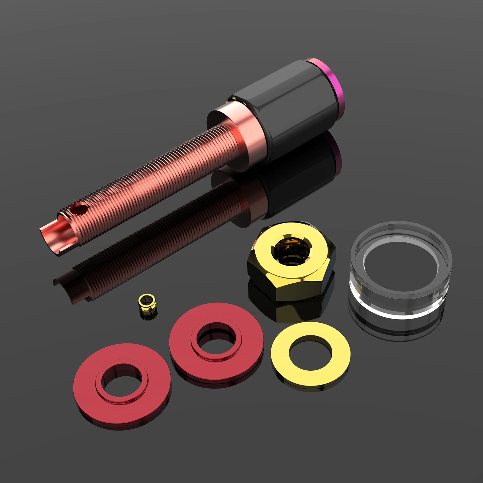 XSSH Audio HIFI Аудиофильский гнездовой разъем типа «банан» - OFC из чистой меди, разъем усилителя мощности динамика, разъем GF-RED07SBP