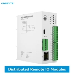 16DO Analog Switch Acquisition RS485 RJ45 Distributed Remote IO Module Host Module CDEBYTE M31-XXAX00A0G Modbus TCP/RTU PNP NPN