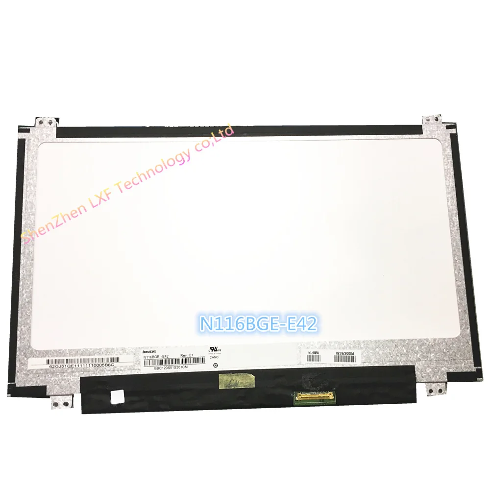 

B116XTN01.0 N116BGE-E42 laptop lcd screen display 30pin lcd matrix 11.6 inch Notebook matrix Panel up with down screw hole