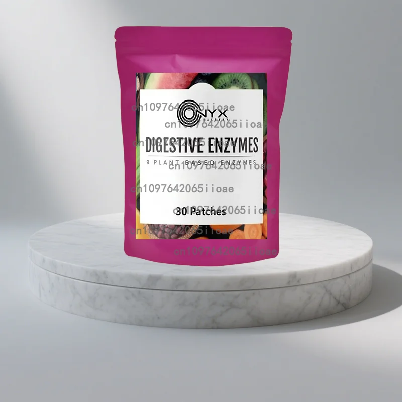 

30 Patches Papain Digestive Enzyme Supplements for Adults Beneficial Bacteria Immune System Support and Healthy Digestio