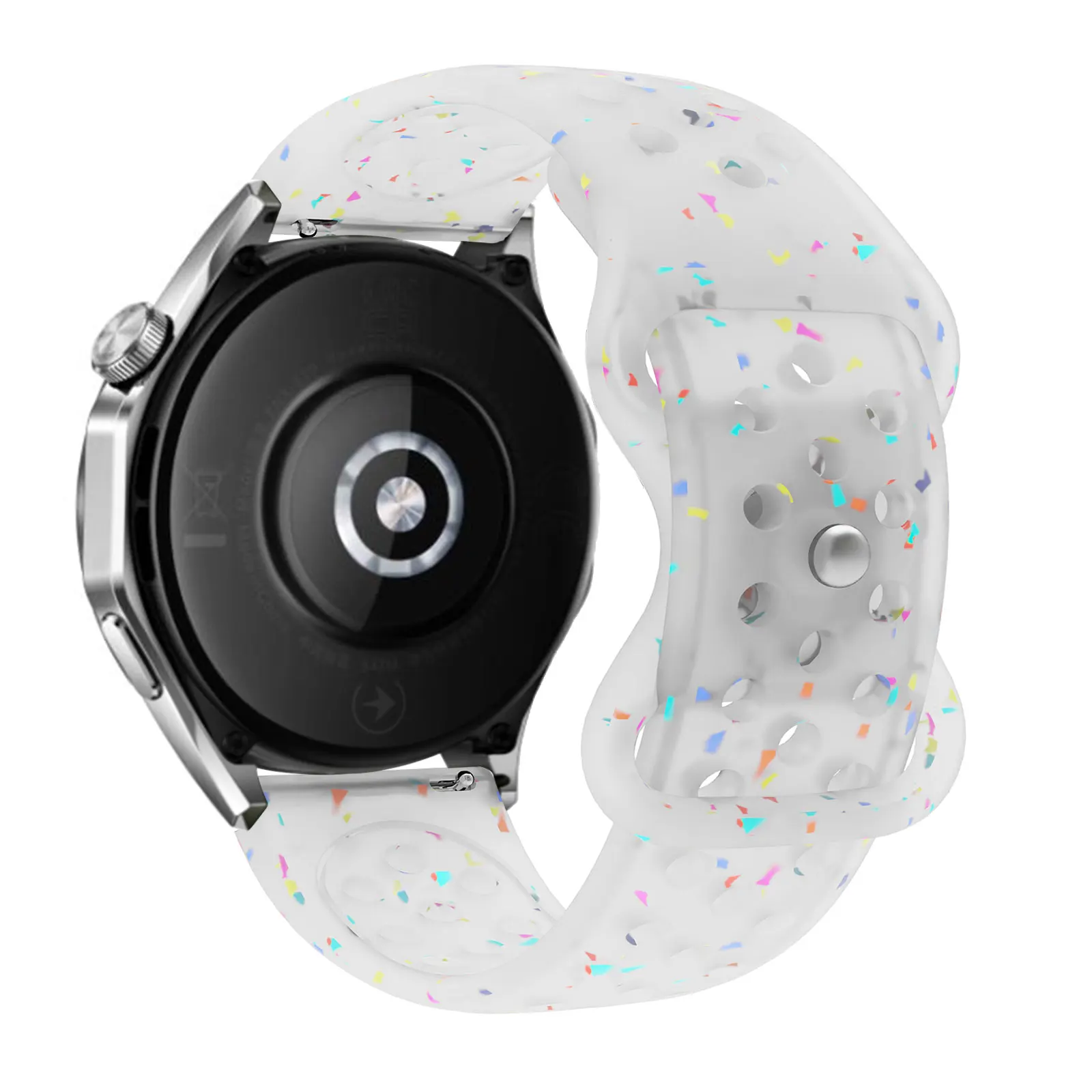 

Silicone Bands for Huawei Watch GT 4 46mm Band, Colorful Elastic Silicone Sports Strap