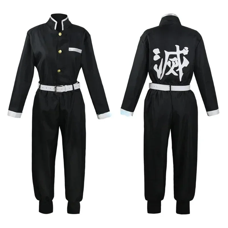 2025 halloweenAnime Kimetsu No Yaiba Iguro Obanai Kimono uniforme Anime Pruik Cosplay Kostuum Halloween Feest