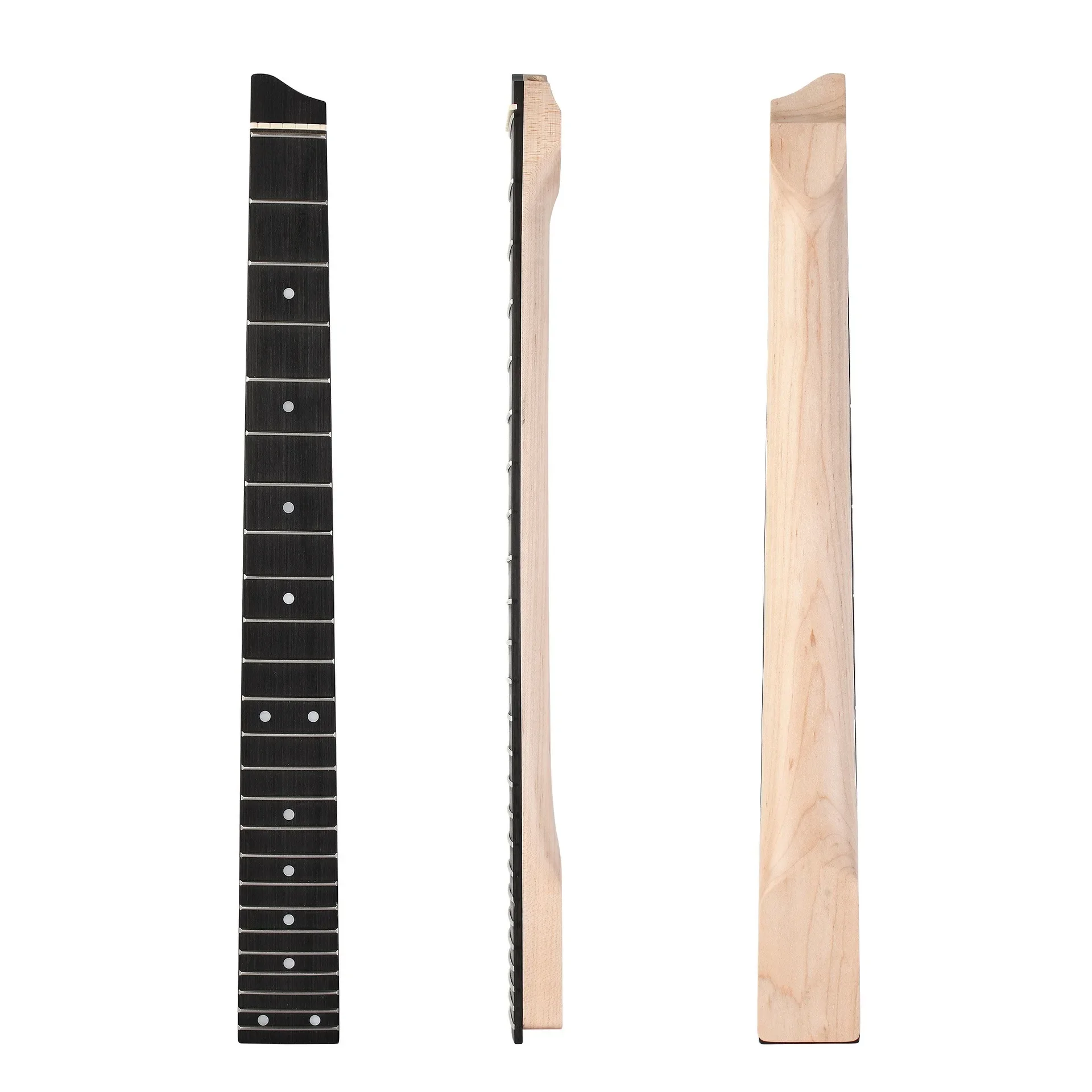 2025 High Quality 25 Frets Headless Electric Guitar Handle Rosewood Fingerboard Maple Neck For 6 String Travel Guitar