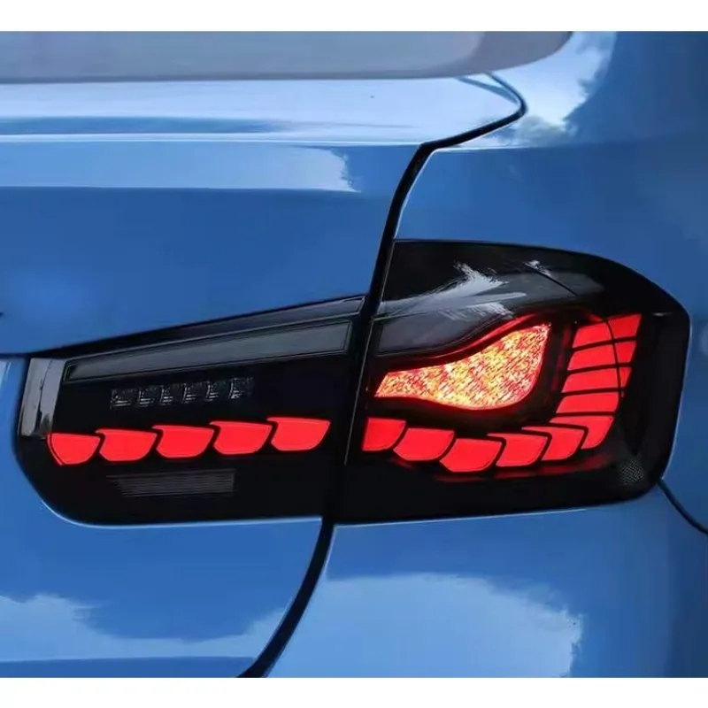 Dk مصنع الحركة الذيل مصباح Led الذيل الخلفي ضوء لسيارات BMW 3 Series F30 F35 2013 - 2019 #5