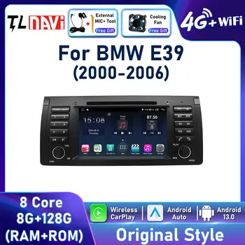 適用於BMW E39 E53 2000-2006 的 7 吋安卓螢幕多媒體播放器,帶 GPS 導航、安卓車載系統、CarPlay 功能。 10 最佳銷售 寶馬E39 - №10