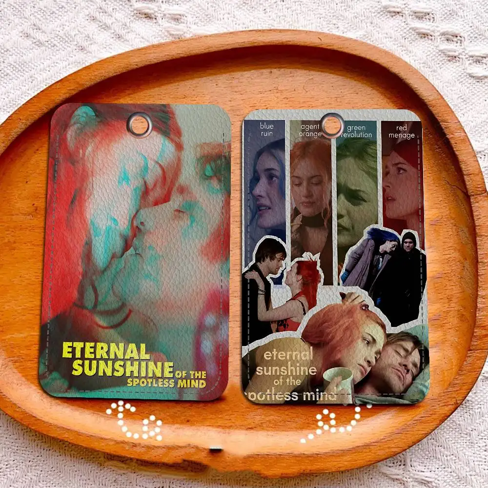 

Брелок-держатель для карт с изображением из фильма «Вечное солнце чистого разума» для банковских, деловых, рабочих, студенческих и проездных карт