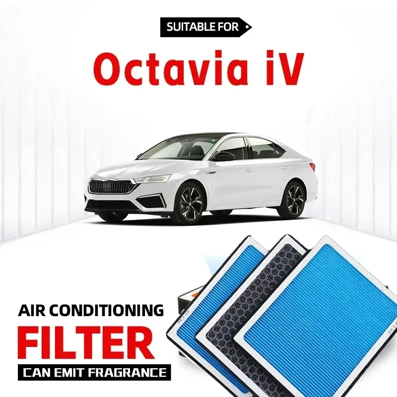 For Skoda Octavia IV Cabin Filter Air Filter Activated Carbon Air Conditioning Filter with Fragrance to Purify Car Cabin Air