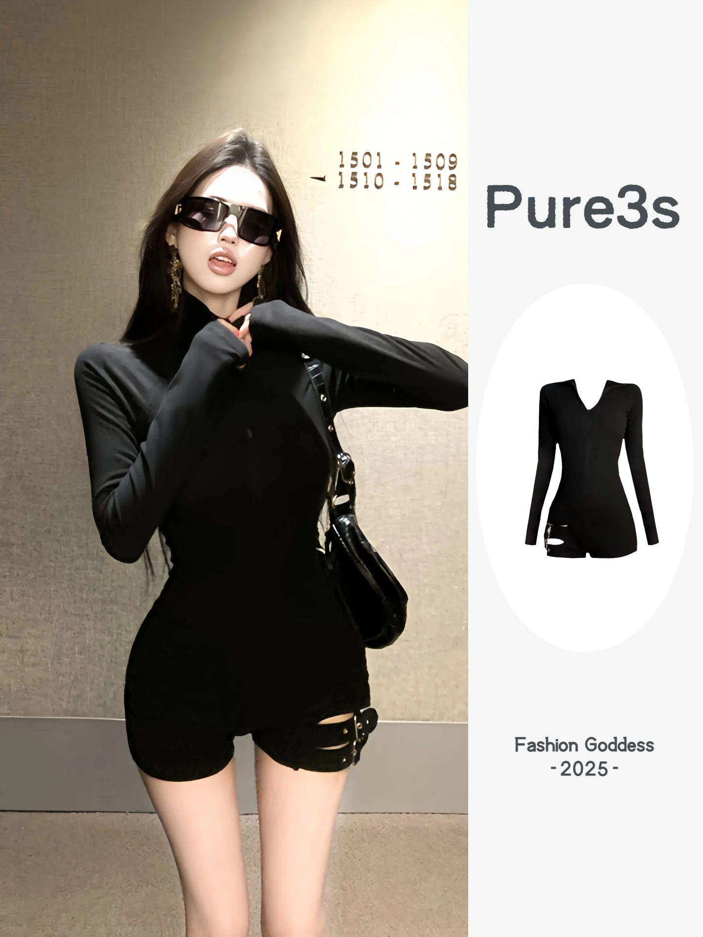 

Bla Strap Rer Slim Fit Base Layer Long Sve High Waist ort Pants Versatile Sle Autumn Season Ladies Suit