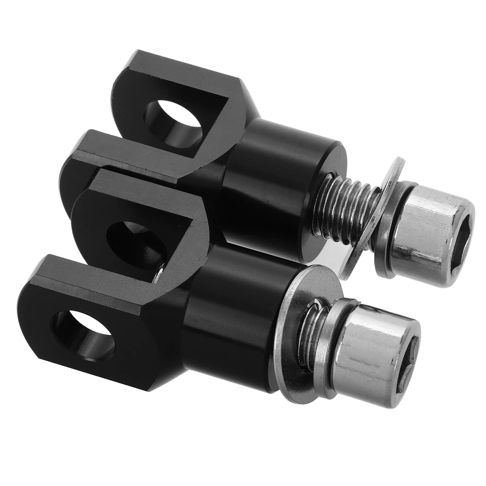 

1 set Aluminum Foot Peg Supports For Motorcycles Left Right Floorboard Kit Sturdy Footrest Hardware Passenger Foot Peg Mounting