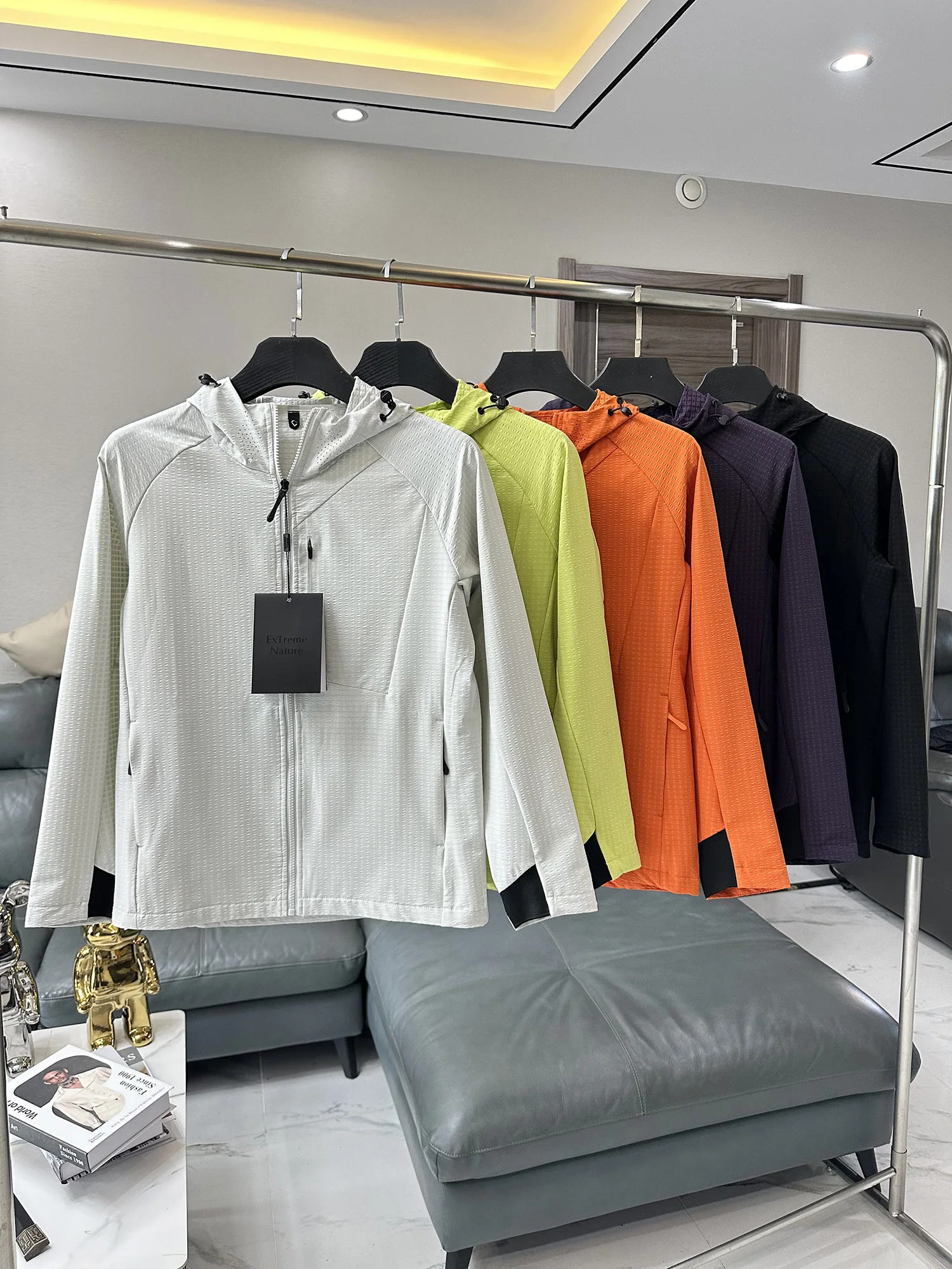 Functional Cycling Jacket Matrix Control Temperature Breathable Moisture Wicking Three Proof Outdoor Casual Men's Spring Thin...