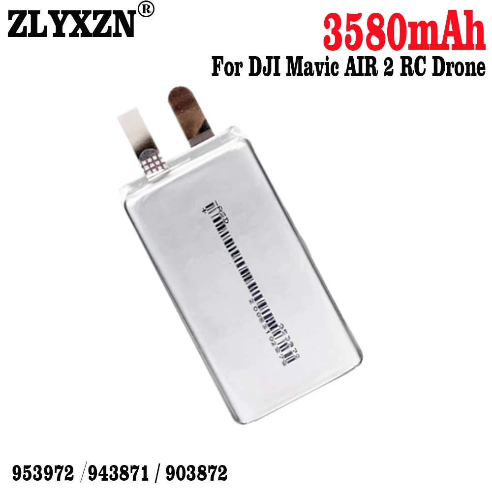 1-15 sztuk nowy 3.85V Max 4.4V 3580mAh li-polimer 953972 903872 943871 DIY 3S akumulator lotu dla DJI Mavic AIR 2 RC Drone