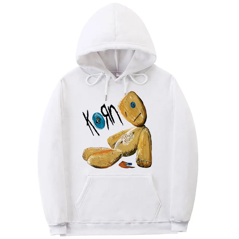 KORN ISSUES ROCK BAND NEW BLACK Streetwear Mens Alternative Metals Hoodie Men Women Vintage Oversized Hoodies Unisex Sweatshirt