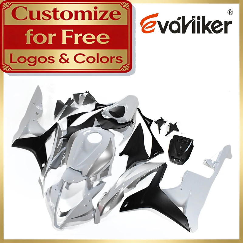 

Обвес для мотоцикла Honda CBR600RR 2007-2008, полный комплект, белый с серебристым, литье под давлением, индивидуальная покраска, настраиваемые цвета