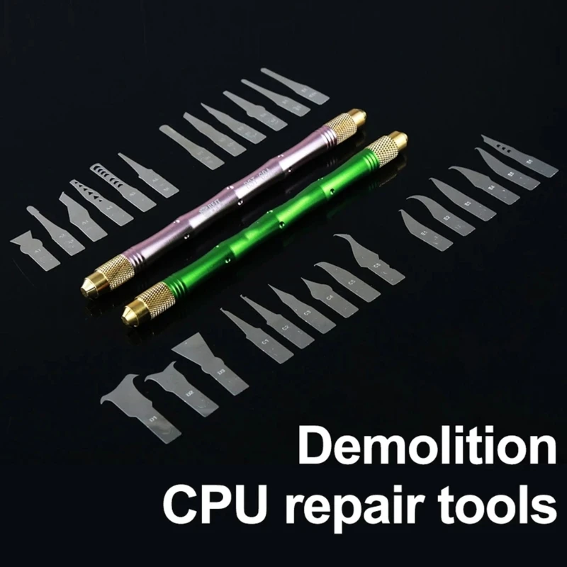 28 in 1 IC Phone Repair Tool CPU NAND Remover Maintenance Knife Remove Drosphip