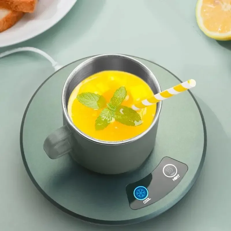 Warm Cup Mini Ice Maker Office Cooling Iced Beverage God Tool Cold and Hot Water Cup Quick