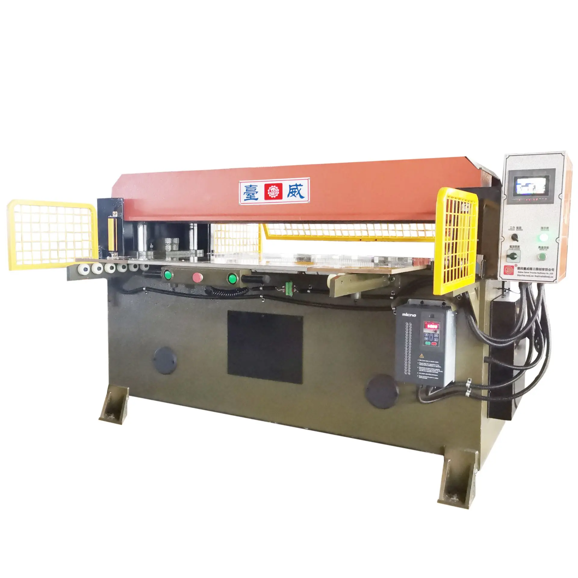 Macchina da taglio idraulica del fascio di pelle 2025/macchina da taglio idraulica della punzonatrice a quattro colonne di precisione per piastre