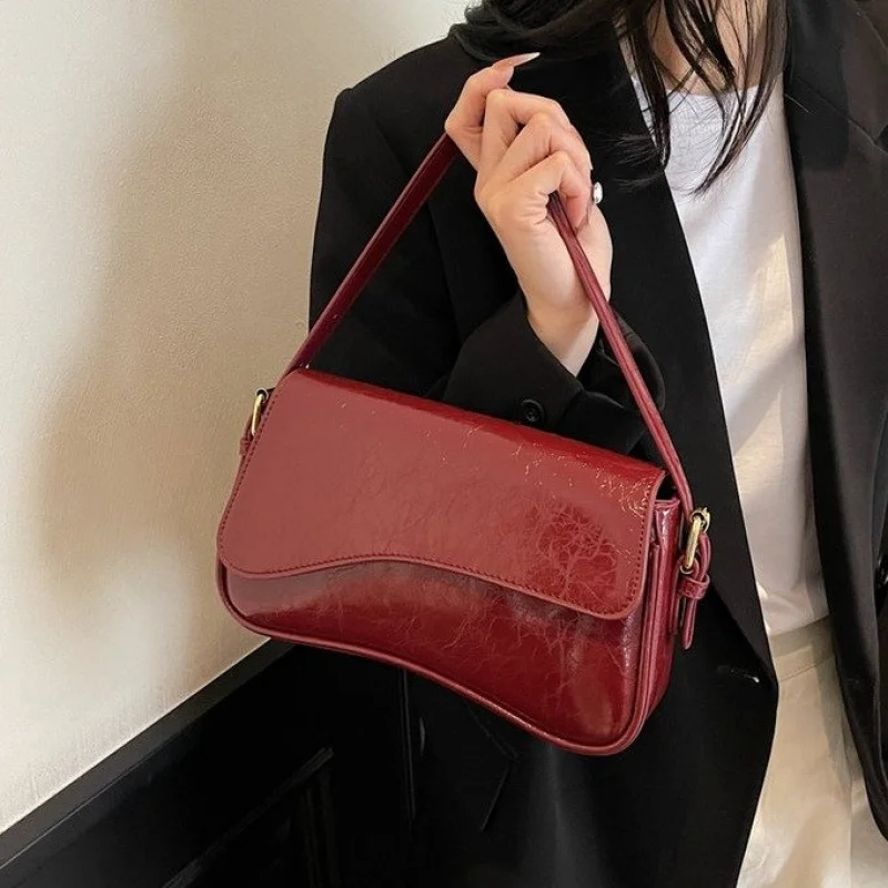 

High-End Luxury Brand Ladies Handbag Leather Elegant Famous Designer Stylish Embellishment Vintage Daily Commuter Bag​
