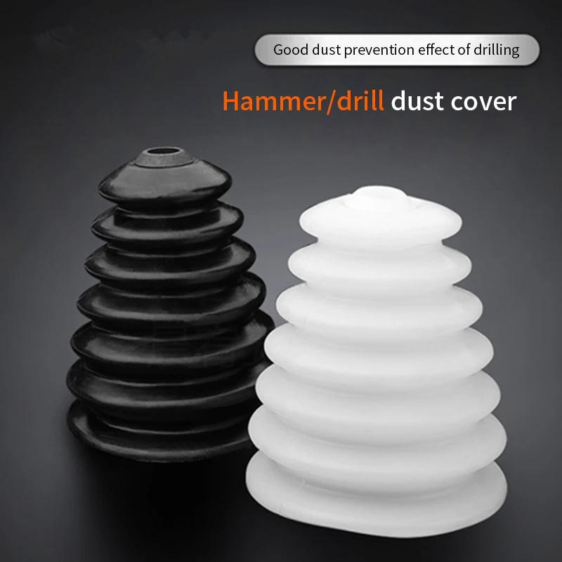Broca Elétrica Capa de Poeira Martelo de Impacto de Borracha Coletor de Poeira Dispositivo Dustproof Acessórios para Ferramentas Elétricas Elástico