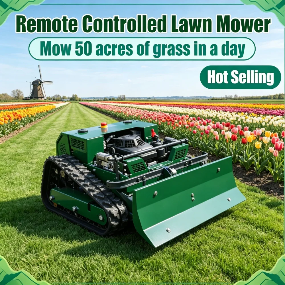Customizable Innovative Large Lawn Mower Construction Four-Stroke Steering Certified Commercial Grade Free Shipping