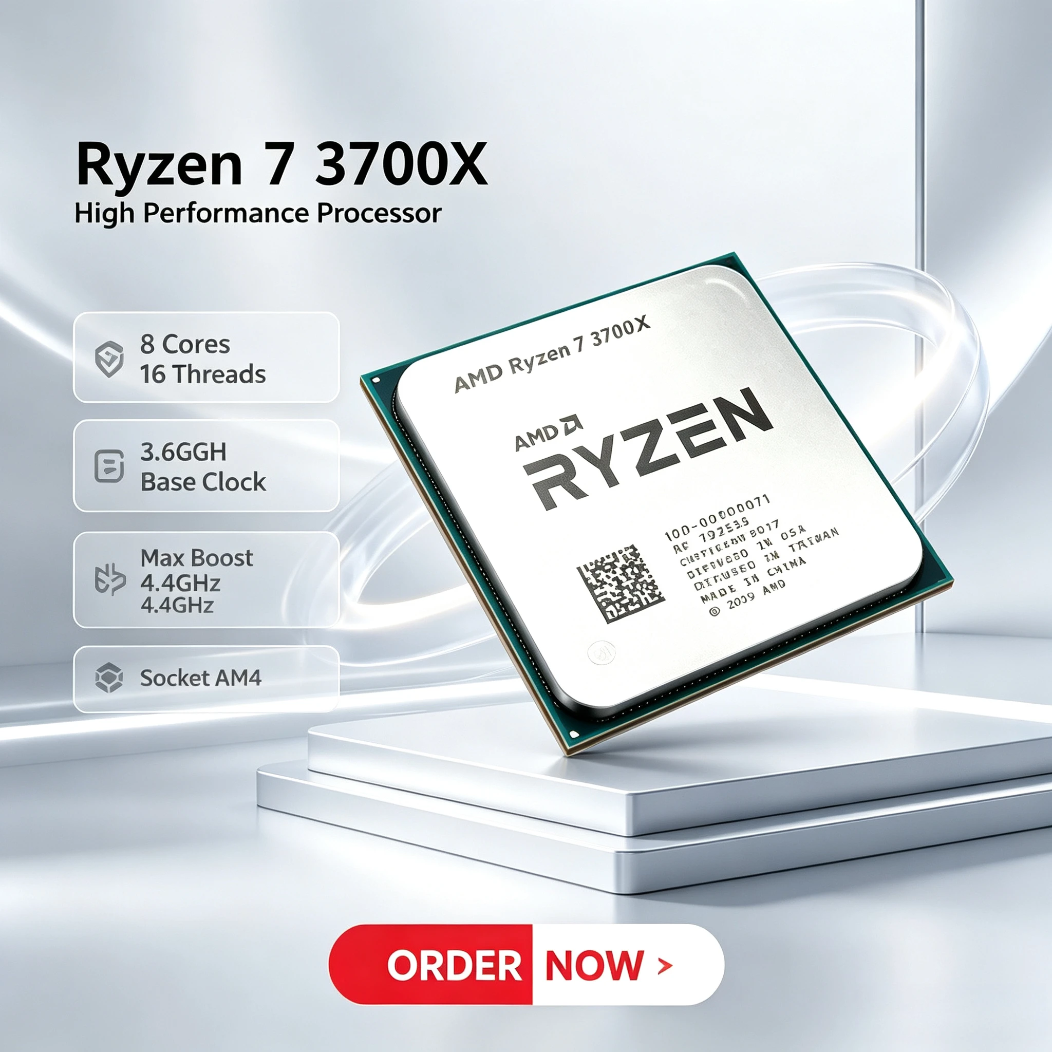 Amd Cpu Ryzen 7 - AMD Ryzen 7 3700X R7 3700X