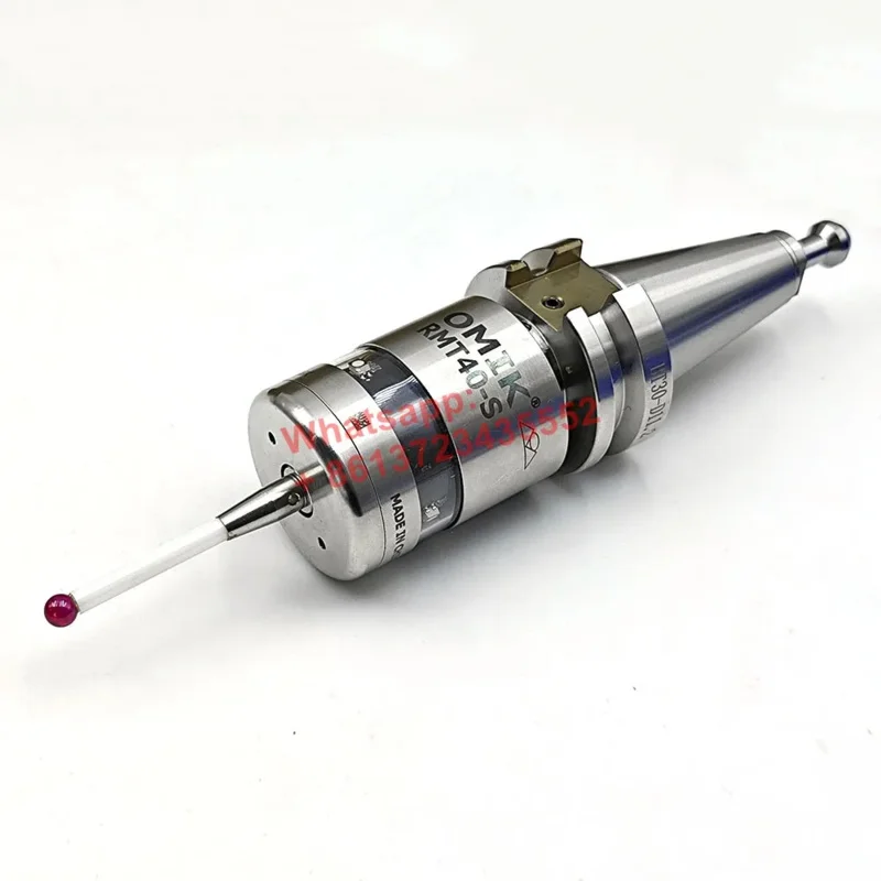 High precision Infrared machine tool probe RMT40 can be used with BT30 or BT40 toolholders to completely replace Renishaw OMP40