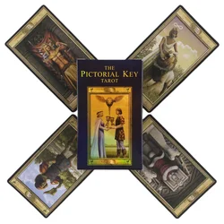 The Pictorial Key Tarot Cards A 78 Oracle English Visions Divination Edition Deck Borad Playing Games