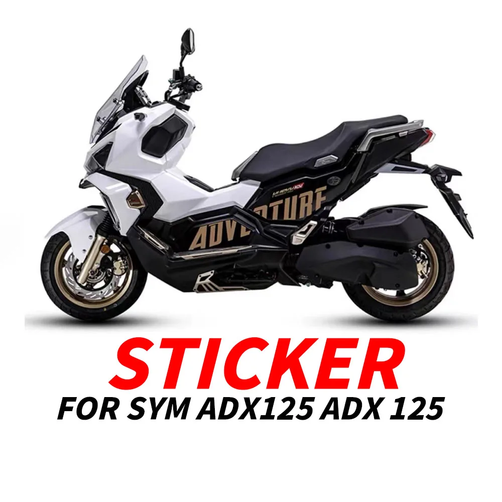 

Motorcycle Full Body Sticker For SYM ADX125 ADX 125 Scratch Resistant Waterproof Protector Decals