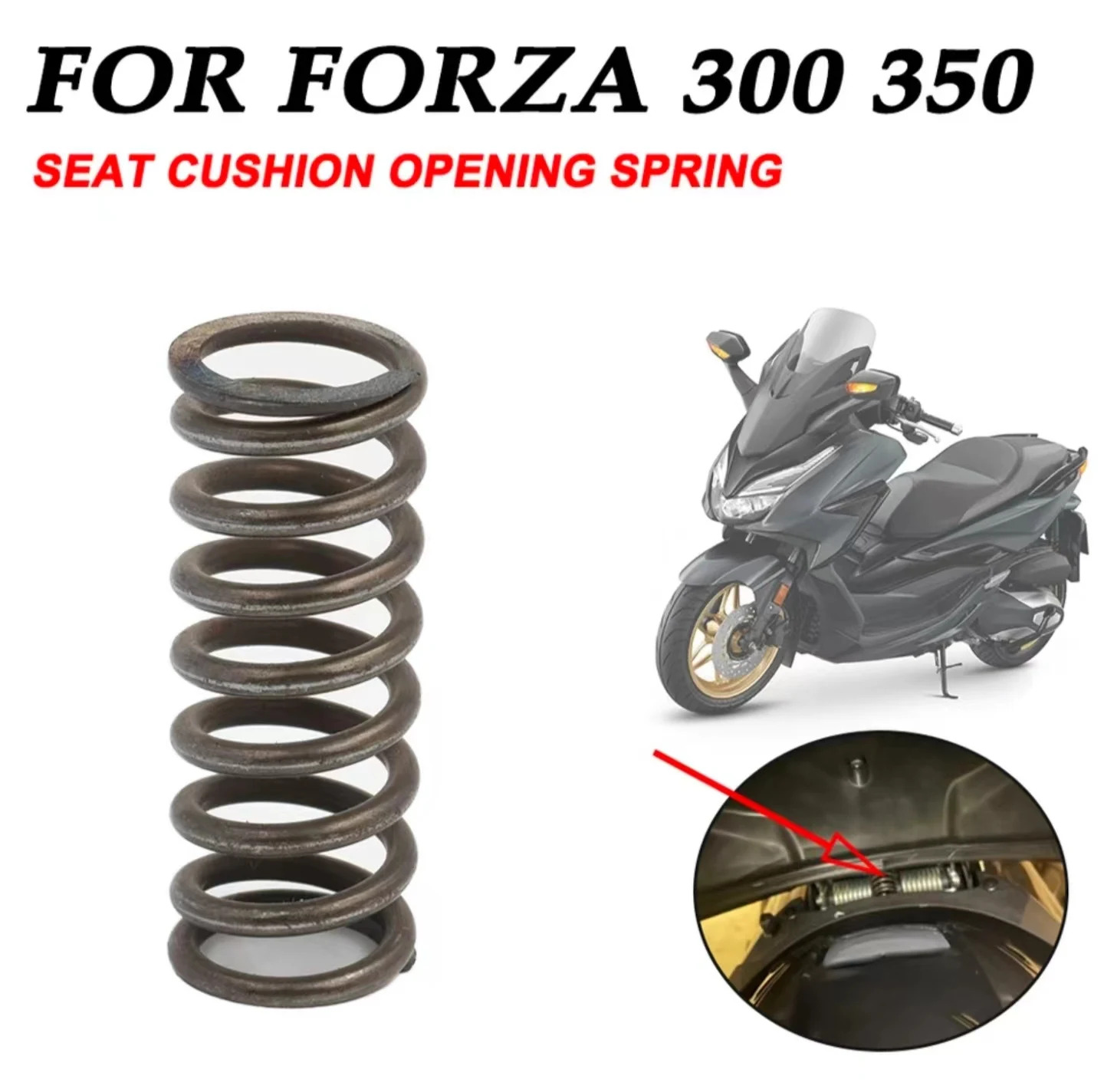 Forza350 forza300 forza 350 nss 300-2018用自動シートインジェクター,クッション開口部,オートバイアクセサリー