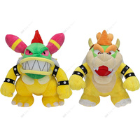 Anime Mario Plush Wonder Bowser Jr. Yoshi Shy Guy Dry Bones Toadette Roy Lggy Lemmy Soft Stuffed Peluche Animal Kids Xmas Dolls