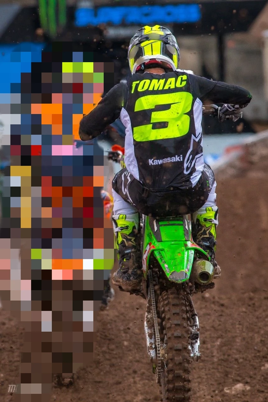 

Honda #3 Eli Tomac Long Sleeve Motorcycle Jersey Quick Drying Breathable Racing Shirt Comfortable Off-Road Moto Top for Riding