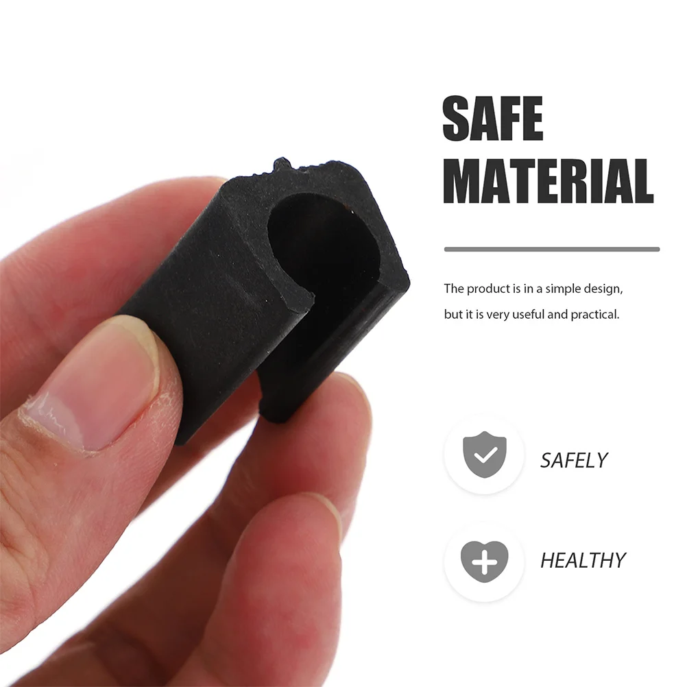 

50pcs U-Shaped Leg 12Mm Inner Diameter Non-Slip Floor Protectors For Office Furniture Chair Glides Chair Leg Covers Floor