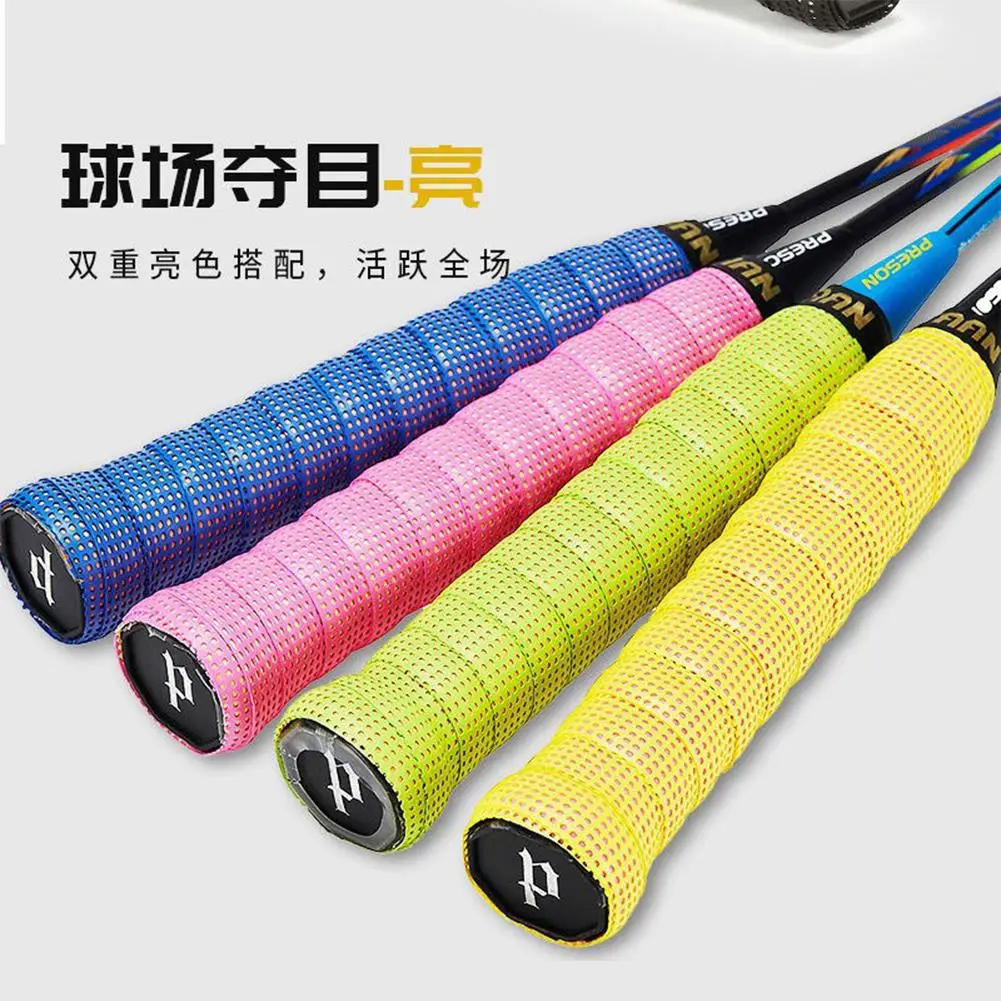 YFASHION TW090 Tennis Racket Grip Tape Viscosity Sweat Tennis Racket Overgrip Anti-Slip Absorb Sweat Wrap Tape For Handles