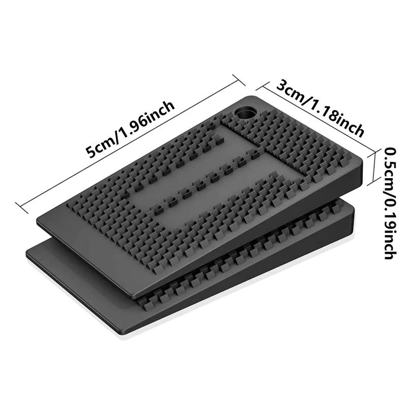 10 قطعة أثاث بلاستيكي قابل للتعديل الجدول التسوية الحشوات الارتفاع أسافين الأثاث طوقا الجدول كرسي التوازن القدم طوقا